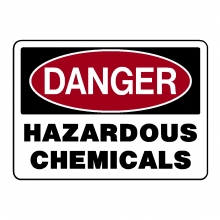 Danger Hazardous Chemicals